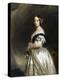 Portrait of Queen Victoria-Franz Xaver Winterhalter-Premier Image Canvas