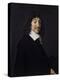 Portrait of Rene Descartes Philosopher. Ca. 1640-Frans Hals-Stretched Canvas