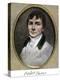 Portrait of Robert Burns (1759-1796), Tartan Poet.-null-Premier Image Canvas