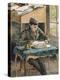 Portrait of Rodo Reading, 1903-Eugène Boudin-Premier Image Canvas