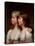 Portrait of Sarah and Ann Haden (Oil on Canvas)-Joseph Wright of Derby-Premier Image Canvas