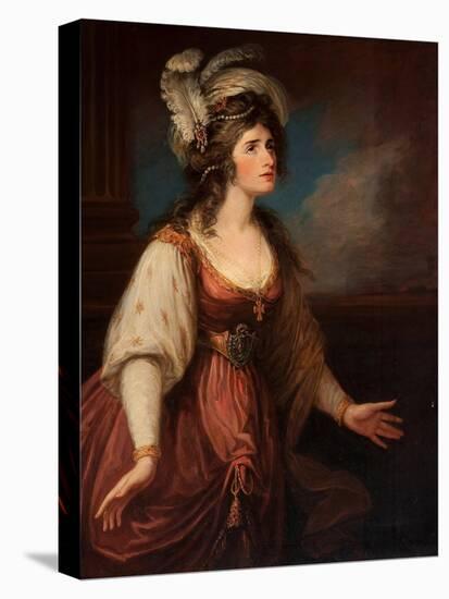 Portrait of Sarah Siddons (1755-1831) Als Zara, by Hamilton, William (1751-1801). Oil on Canvas, Ca-William Hamilton-Premier Image Canvas