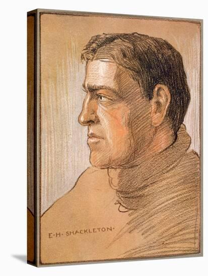 Portrait of Shackleton, from 'The Heart of the Antarctic' by Sir Ernest Shackleton (1874-1922)-George Marston-Premier Image Canvas