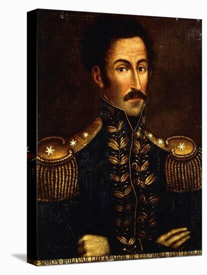 Portrait of Simon Bolivar-null-Premier Image Canvas