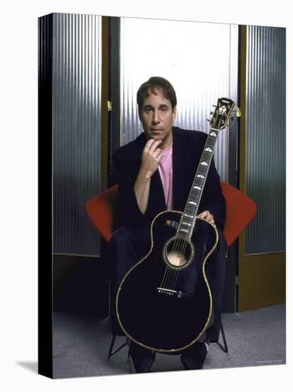 Portrait of Singer and Songwriter Paul Simon-Ted Thai-Premier Image Canvas