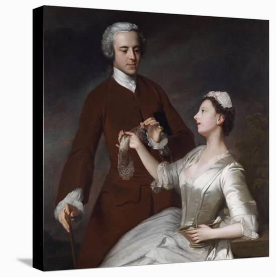Portrait of Sir Edward and Lady Turner, 1740-Allan Ramsay-Premier Image Canvas