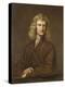 Portrait of Sir Isaac Newton (1642-1727)-Godfrey Kneller-Premier Image Canvas