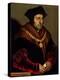 Portrait of Sir Thomas More (1478-1535)-Hans Holbein the Younger-Premier Image Canvas