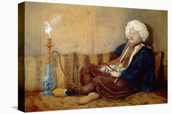 Portrait of Sir Thomas Phillips in Turkish Dress, 1842-43-Richard Dadd-Premier Image Canvas