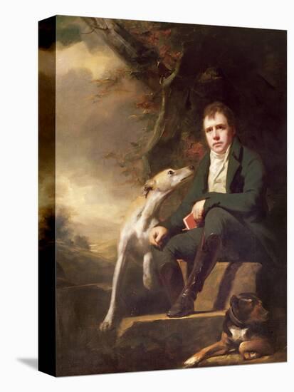 Portrait of Sir Walter Scott and His Dogs-Sir Henry Raeburn-Premier Image Canvas