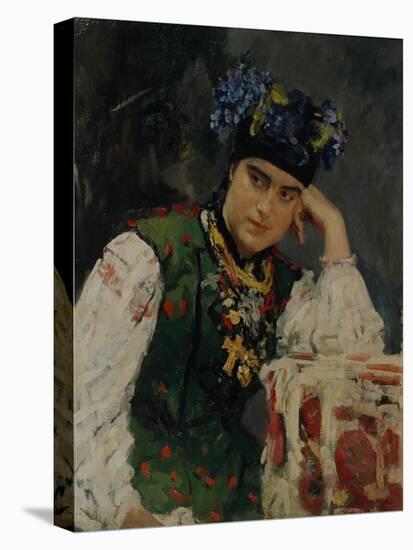 Portrait of Sofia Dragomirov, 1889-Valentin Alexandrovich Serov-Premier Image Canvas
