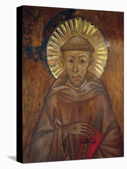 Portrait of St. Francis, C.1285 (Detail)-Giovanni Cimabue-Premier Image Canvas