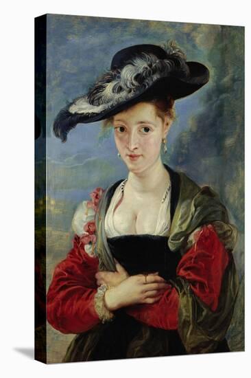 Portrait of Suzanne Fourment (Also Called The Straw Hat)-Peter Paul Rubens-Premier Image Canvas