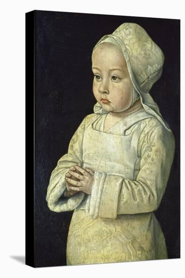 Portrait of Suzanne of Bourbon (Named the Praying Child), 1492-93-Jean Hey-Premier Image Canvas