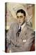 Portrait of the Actor, Ramon Pena, Half-Length, Wearing a Grey Suit-Joaquín Sorolla y Bastida-Premier Image Canvas