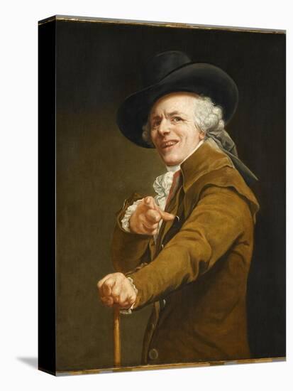 Portrait of the Artist in the Guise of a Mockingbird-Joseph Ducreux-Premier Image Canvas