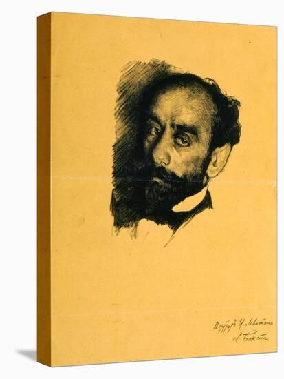 Portrait of the Artist Isaak Levitan, 1899-Leon Bakst-Premier Image Canvas