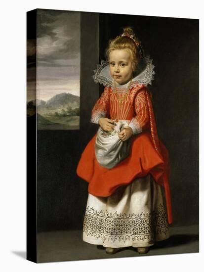 Portrait of the Artist's Daughter, Magdalena De Vos, C.1623-24-Cornelis de Vos-Premier Image Canvas