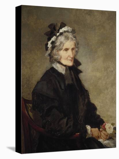 Portrait of the Artist's Mother, 1874-John Gilbert-Premier Image Canvas