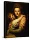 Portrait of the Artist's Wife and Daughter (Oil on Canvas)-Richard Cosway-Premier Image Canvas