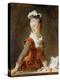 Portrait of the Ballerina Marie-Madeleine Guimard (1743-181)-Jean-Honoré Fragonard-Premier Image Canvas