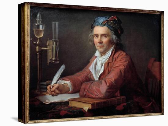 Portrait of the Doctor Alphonse Leroy (1741-1816) Painting by Jacques Louis David (1748-1825) 1783-Jacques Louis David-Premier Image Canvas