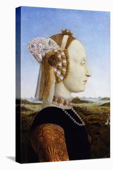 Portrait of the Duchess of Urbino, Battista Sforza-Piero della Francesca-Premier Image Canvas
