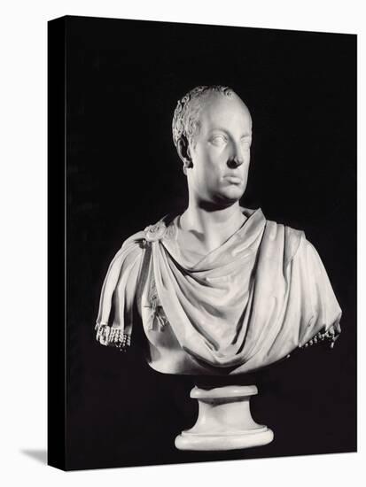 Portrait of the Holy Roman Emperor Francis I (1708-65) (Marble) (See also 82132)-Antonio Canova-Premier Image Canvas