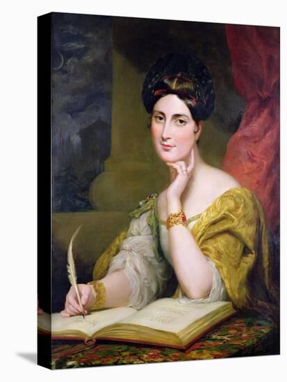 Portrait of the Hon. Mrs. Caroline Norton, 1832-Sir George Hayter-Premier Image Canvas