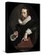 Portrait of the Italian Poet, Giambattista Marino, c.1621-Frans II Pourbus-Premier Image Canvas