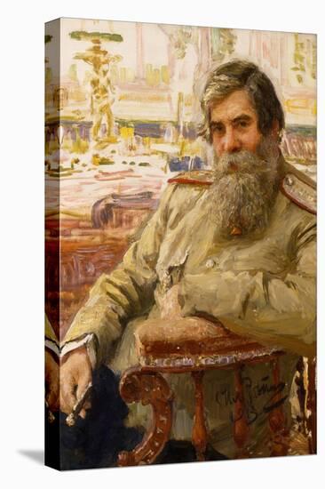 Portrait of the Neurophysiologist and Psychiatrist Vladimir Bekhterev (1857-192), 1913-Ilya Yefimovich Repin-Premier Image Canvas