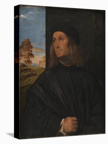 Portrait of the Painter Giovanni Bellini, 1511-1512-Titian (Tiziano Vecelli)-Premier Image Canvas