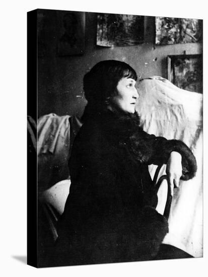 Portrait of the Poetess Anna Akhmatova (1889-196), End 1920s-null-Premier Image Canvas