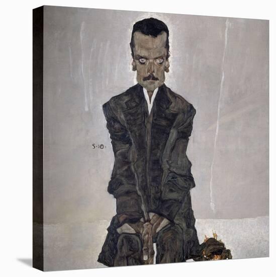 Portrait of the Publisher Eduard Kosmack, 1910-Egon Schiele-Premier Image Canvas