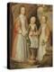 Portrait of the Three Children of George Preston of Holker, 1650-Gerrit van Honthorst-Premier Image Canvas