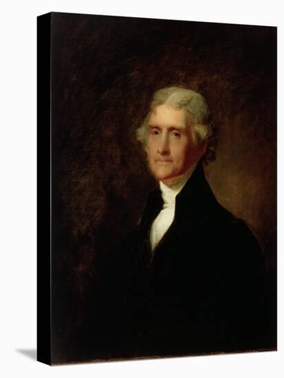 Portrait of Thomas Jefferson, C.1835-Asher Brown Durand-Premier Image Canvas