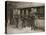 Portrait of Three Young Men with Bicycles Outside a Train Station, Kent, UK, C.1920-null-Premier Image Canvas