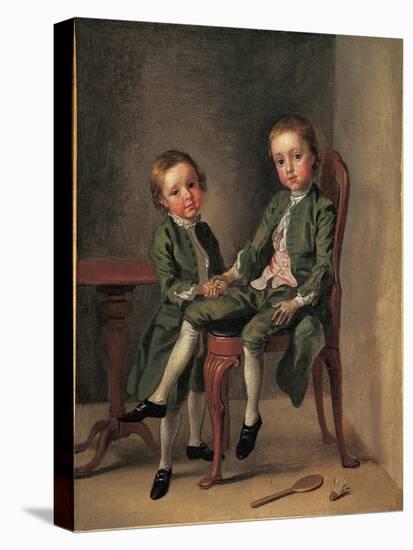 Portrait of Two Boys, 1740-42-Francis Hayman-Premier Image Canvas