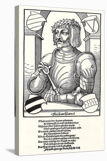 Portrait of Ulrich Von Hutten (1488-152)-Erhard Schoen-Premier Image Canvas