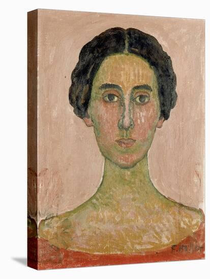Portrait of Valentine Godé-Darel (Head of French Woma)-Ferdinand Hodler-Premier Image Canvas