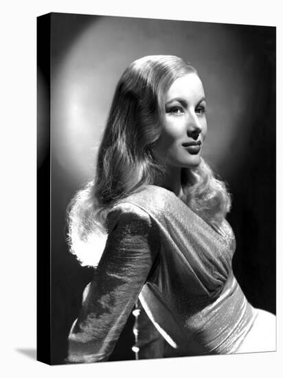 Portrait of Veronica Lake-null-Stretched Canvas