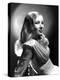 Portrait of Veronica Lake-null-Stretched Canvas