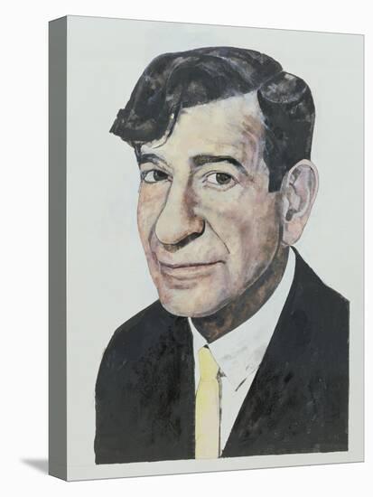 Portrait of Walter Matthau, illustration for 'The Daily Mirror Colour Supplement', 1964-Barry Fantoni-Premier Image Canvas