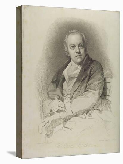 Portrait of William Blake, Frontispiece from 'The Grave, a Poem' by William Blake (1757-1827)-Thomas Phillips-Premier Image Canvas