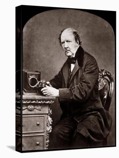 Portrait of William Henry Fox Talbot (1800-1877) English physicist and photographic pioneer, 1864-John Moffat-Premier Image Canvas