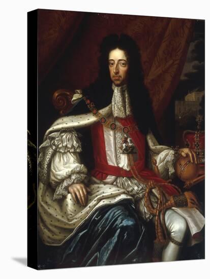 Portrait of William III-Godfrey Kneller-Premier Image Canvas