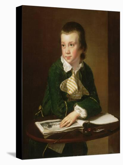 Portrait of William Rastall, C.1763 (Oil on Canvas)-Joseph Wright-Premier Image Canvas