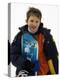 Portrait of Young Boy Snowboarder Model Release 2612, New York, USA-Paul Sutton-Premier Image Canvas