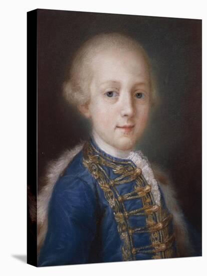 Portrait of Young Boy-Rosalba Carriera-Premier Image Canvas