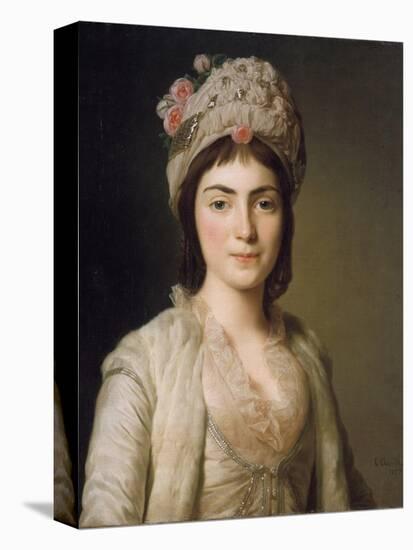 Portrait of Zoie Ghica, the Princess of Moldavia, 1777-Alexander Roslin-Premier Image Canvas